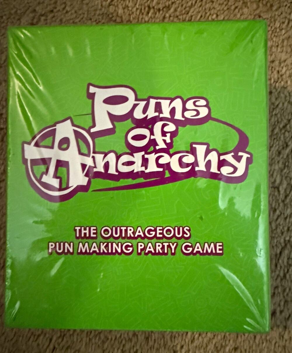 Puns of Anarchy Party Game New Factory Sealed